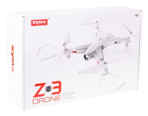 Kik sp. z o.o. sp. k. Dron RC SYMA Z3 kamera HD 2.4GHz biały