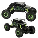 Kik sp. z o.o. sp. k. Samochód zdalnie sterowany na pilota RC Rock Crawler HB 2,4GHz 1:18 zielony