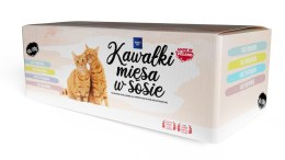 WAFI Karma mokra dla kota saszetki MIX SMAKÓW 40x100g