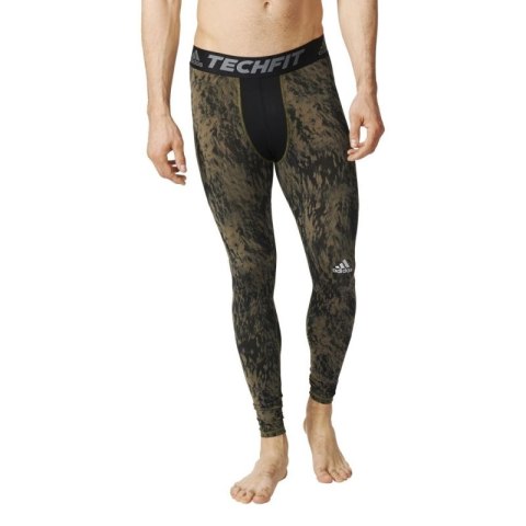 Adidas Spodnie termoaktywne adidas Techfit Base Shards Graphic Tight S94430