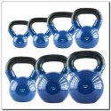 HMS Kettlebell żeliwny pokryty winylem HMS KNV08 BLUE