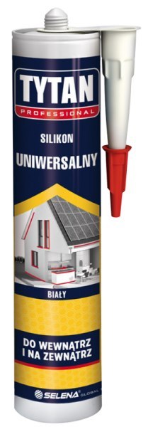 SILIKON UNIWERSALNY TYTAN 280ML SZARY